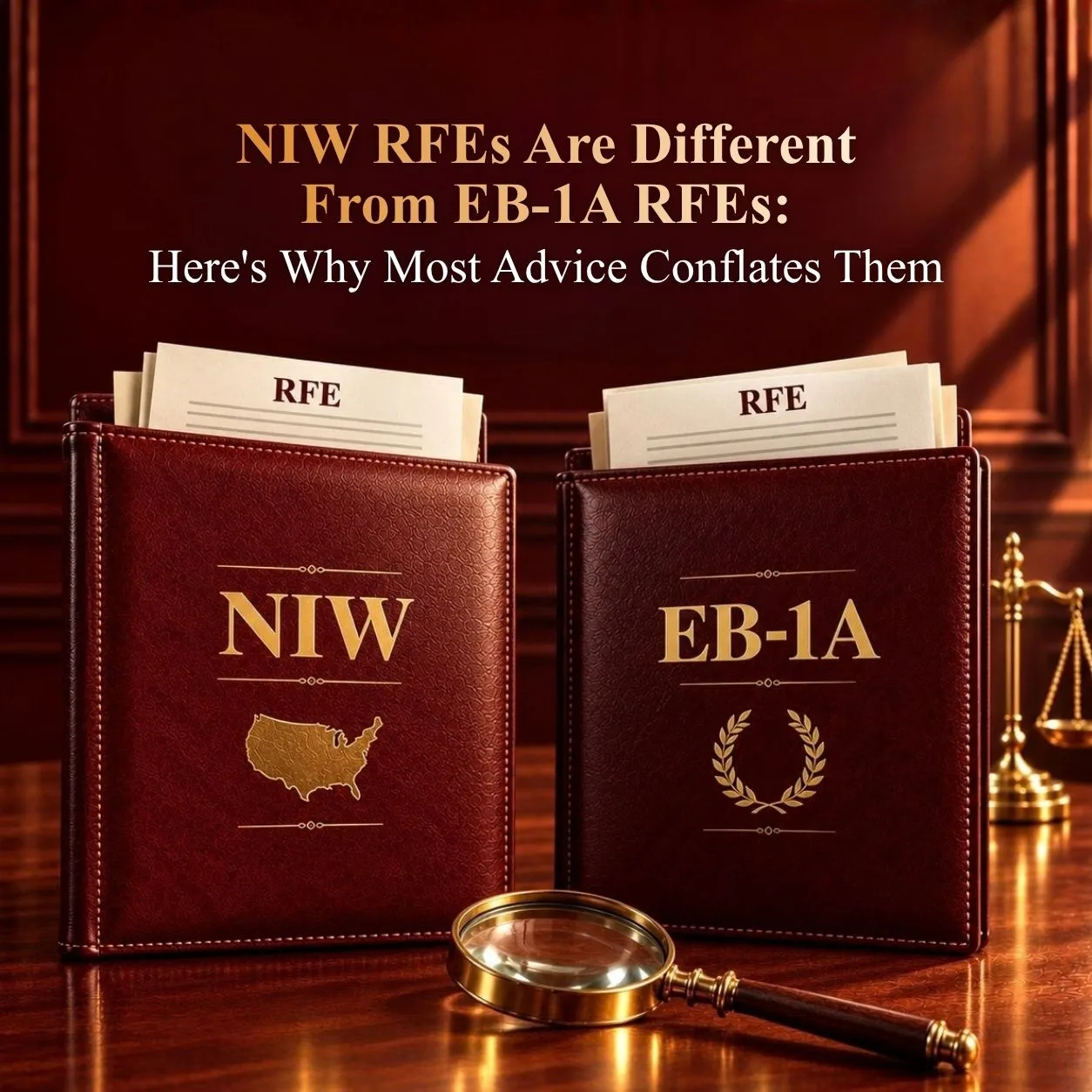 NIW RFEs Are Different From EB-1A RFEs: Here’s Why Most Advice Conflates Them